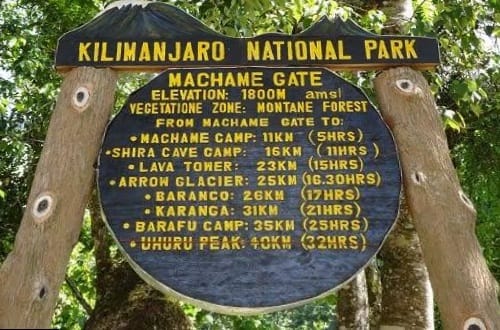 Machame Route